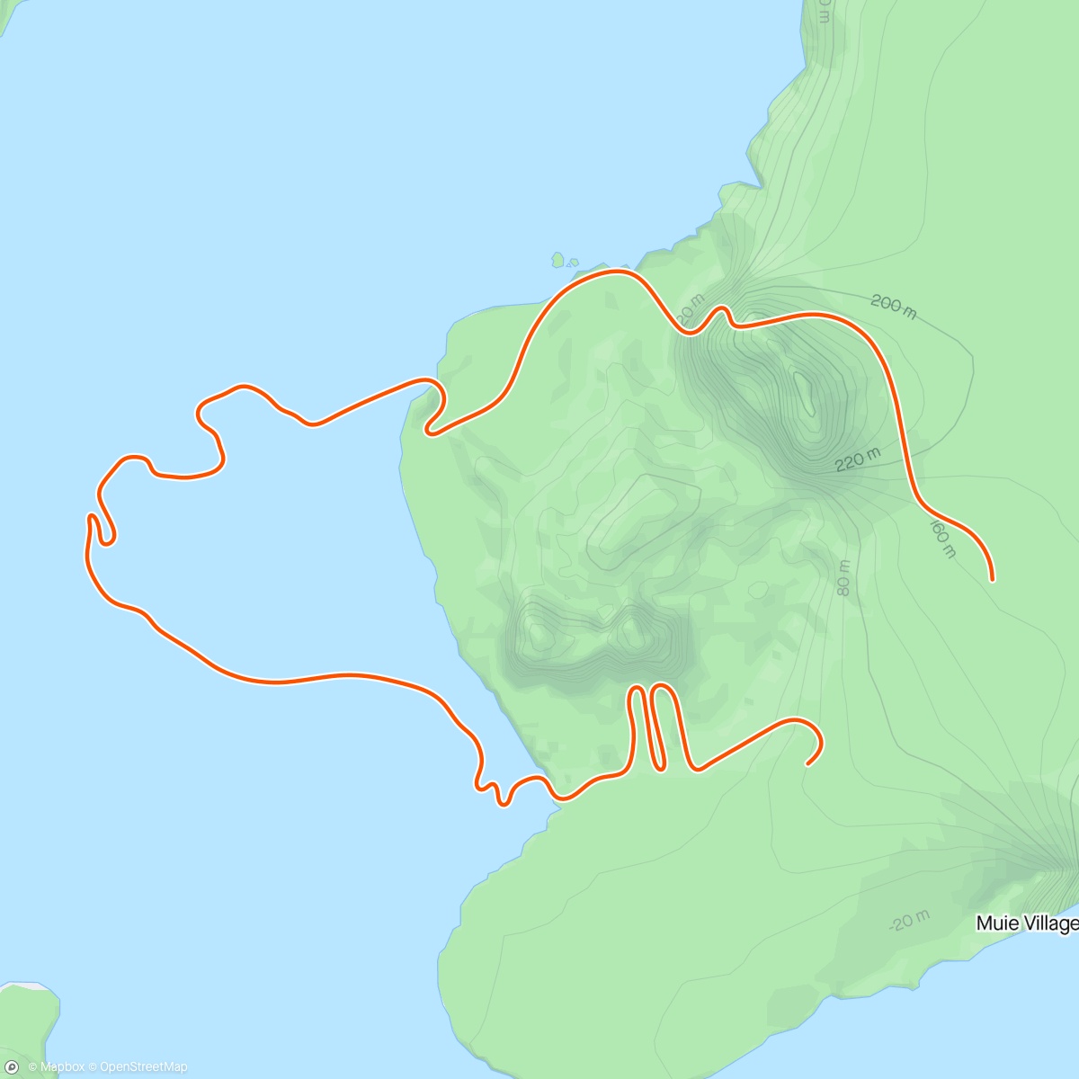 Carte de l'activité Zwift - Pacer Group Ride: Volcano Flat in Watopia with Maria