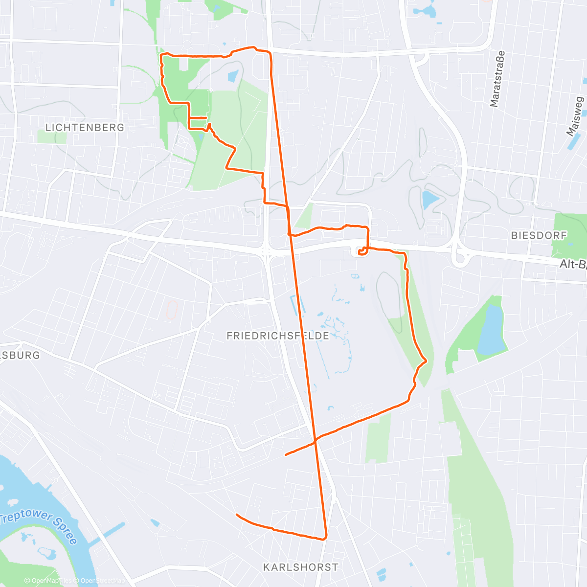 Map of the activity, In - Bestie leer machen