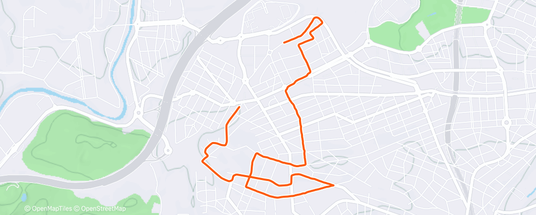 Карта физической активности (Morning Walk)