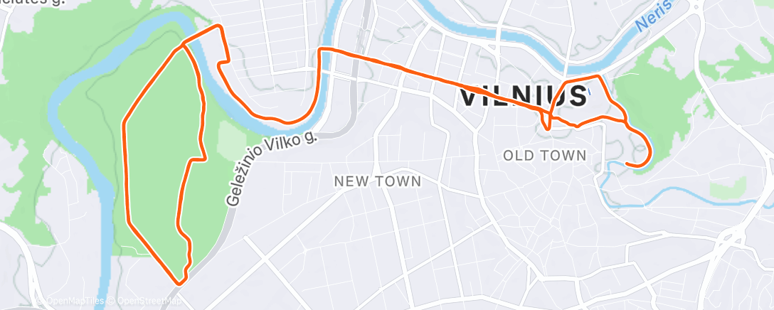 Карта физической активности (Morning DieHard)