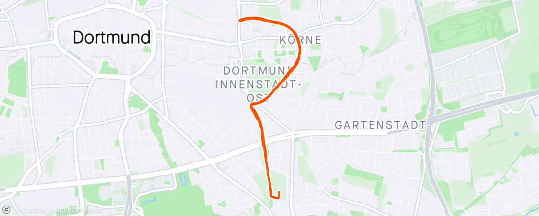 Map of the activity, Koppellauf | 🧱🏃