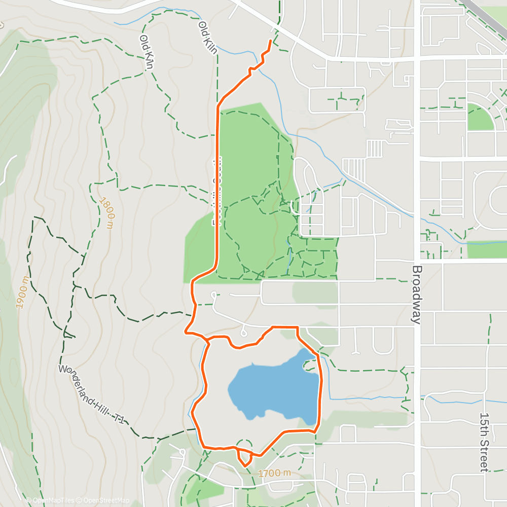 Map of the activity