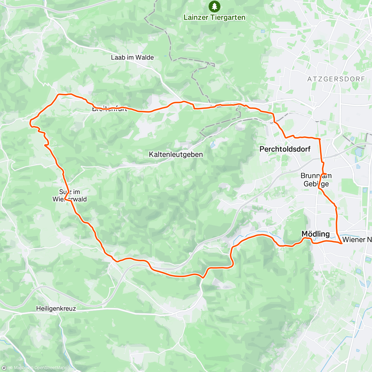 Map of the activity, Marci