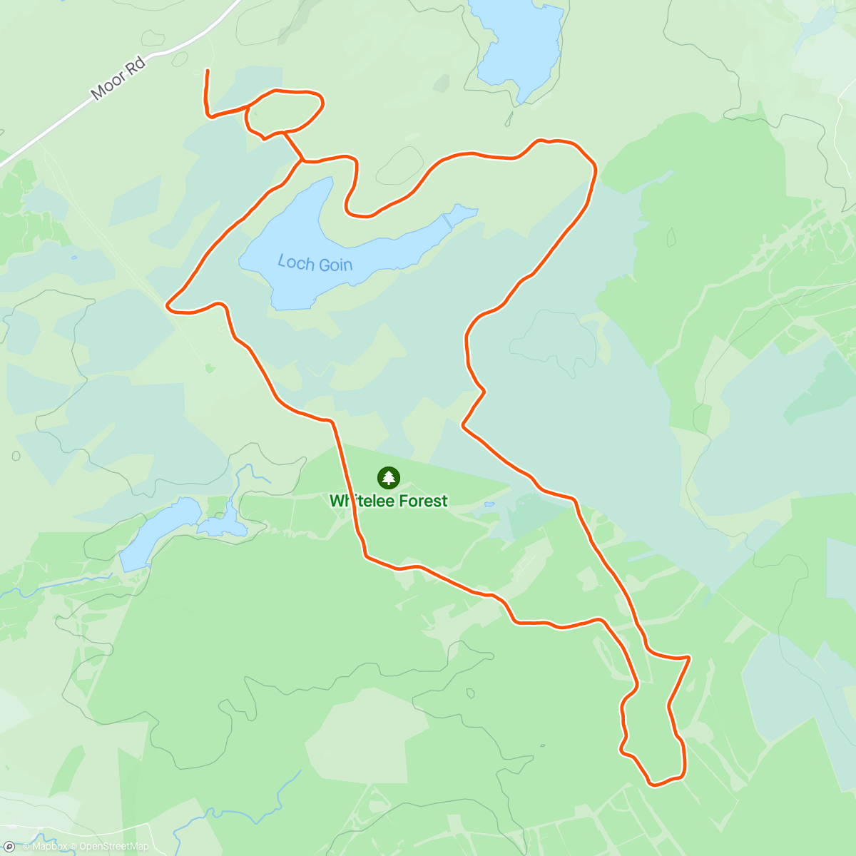 Map of the activity, Longest run since Jan
