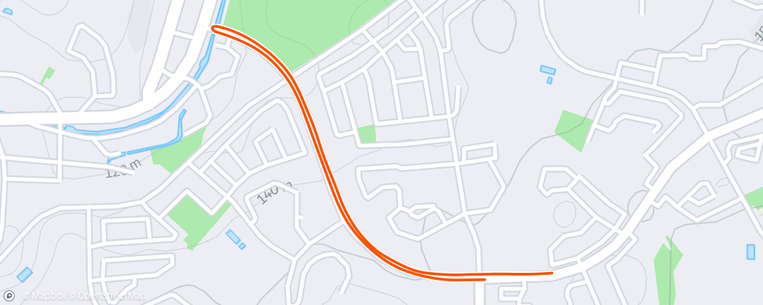 Map of the activity, 午後のライド
