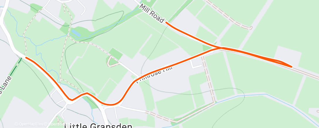 Карта физической активности (Night Walk - this but a light breeze)