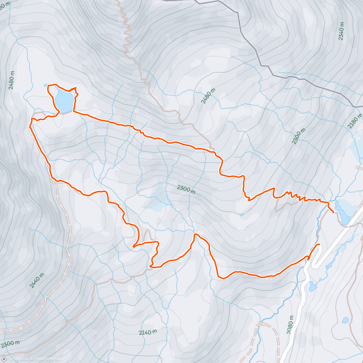 Map of the activity, Balade familiale