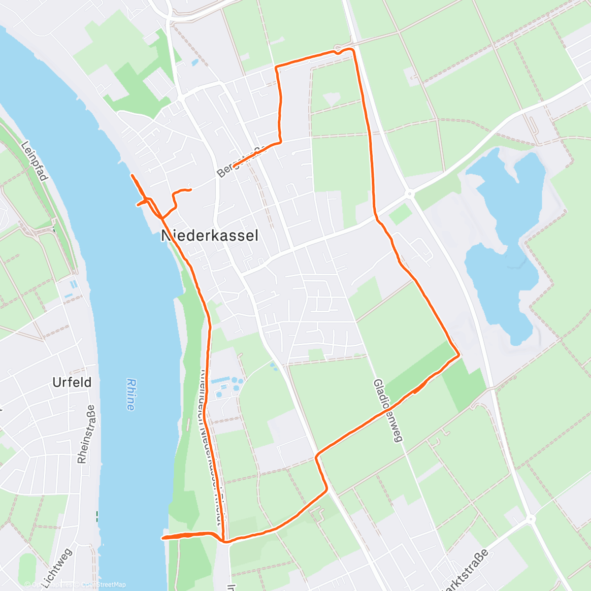 Карта физической активности (Sonne nach dem Nebel)