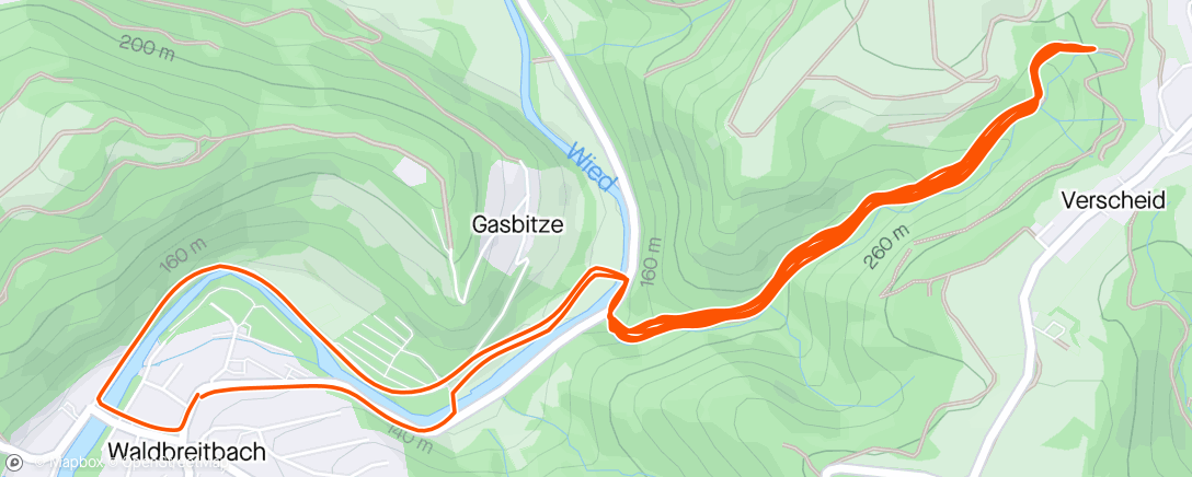 Map of the activity, Bergintervalle ⛰️