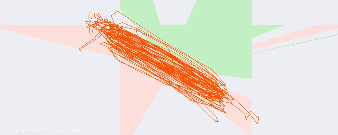 Карта физической активности (Evening Run)