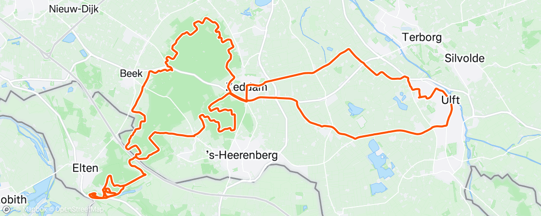 Map of the activity, Ochtendrit