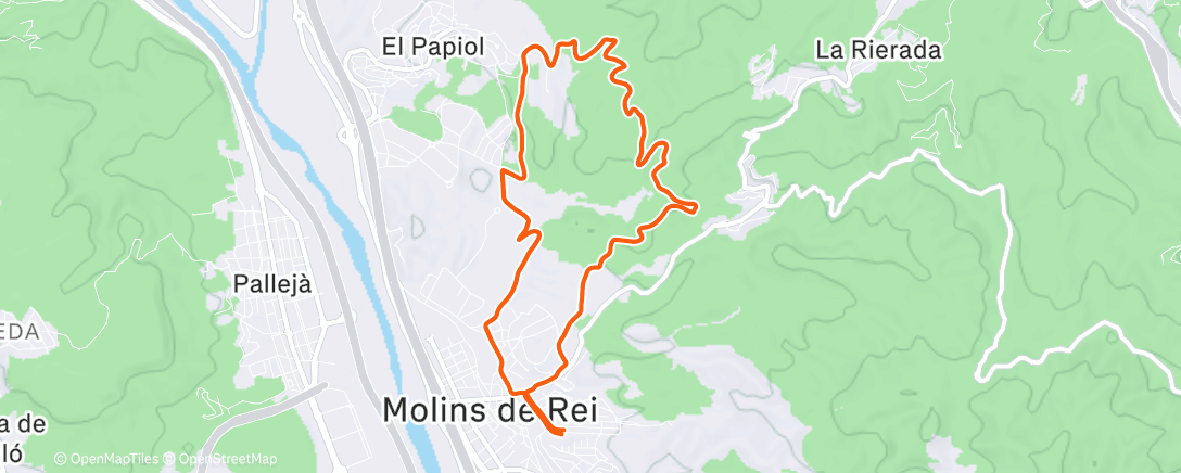 Map of the activity, De divendres