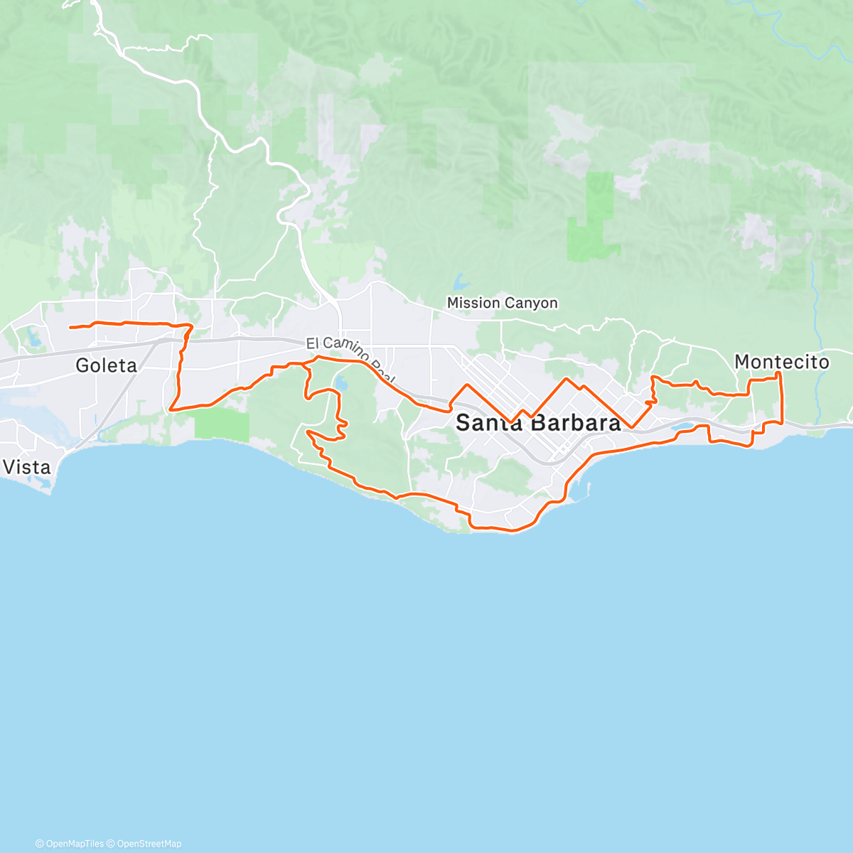 Map of the activity, Paparazzi