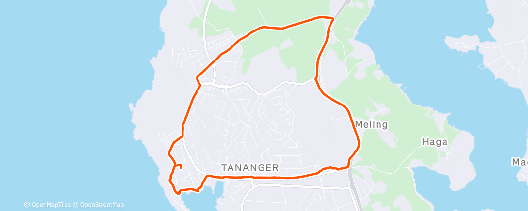 Карта физической активности (Søndagstur nr 3 denne uka ✨)