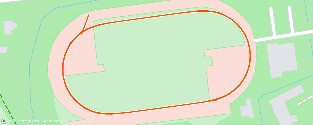 Map of the activity, Competitie 5000m