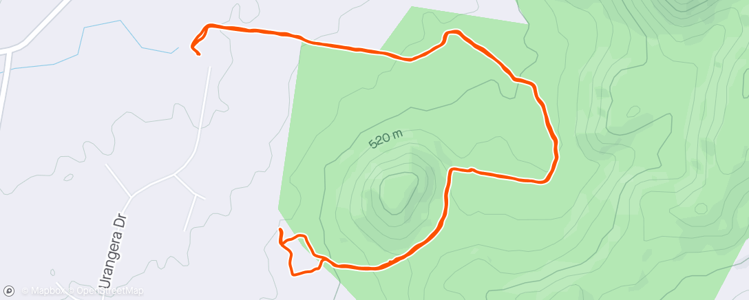 Map of the activity, Trying out Nashy's hike