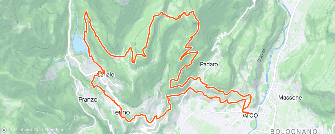 Map of the activity, Gara Tenno trail bella e caldissimo 🏃🏻‍♂️🥵