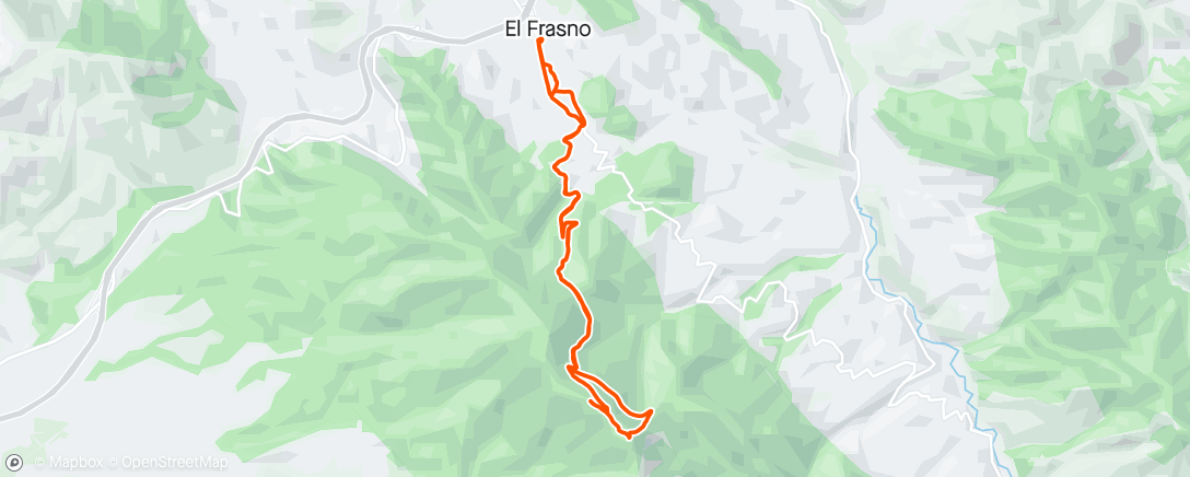 Map of the activity, Subida desde El Frasno hasta Pico del Rayo.🏃🏃