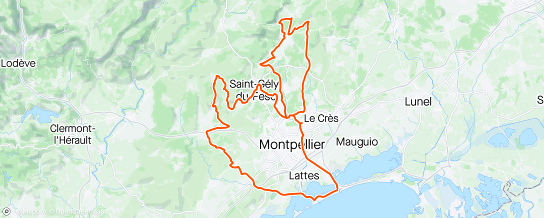 Map of the activity, 2h avec Mathieu et puis tout seul 😮‍💨