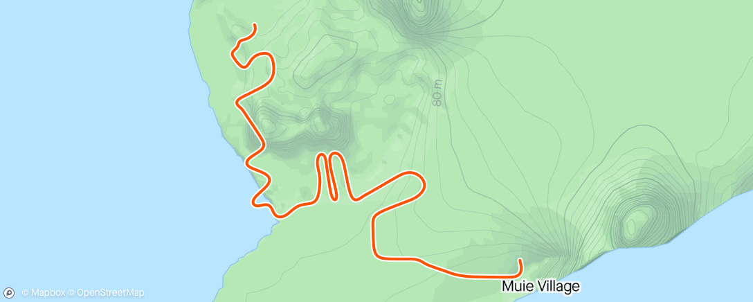 Karte der Aktivität „Zwift - Watopia”