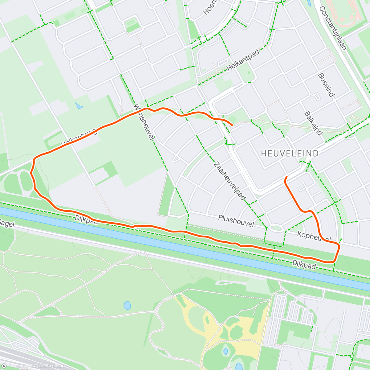 Map of the activity, After eight