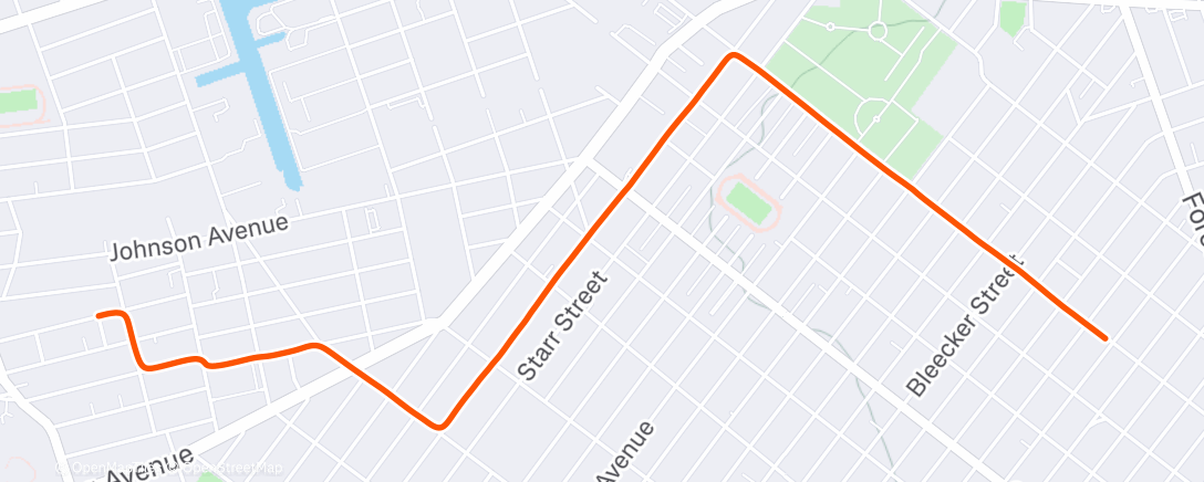 Map of the activity, Morning Ride