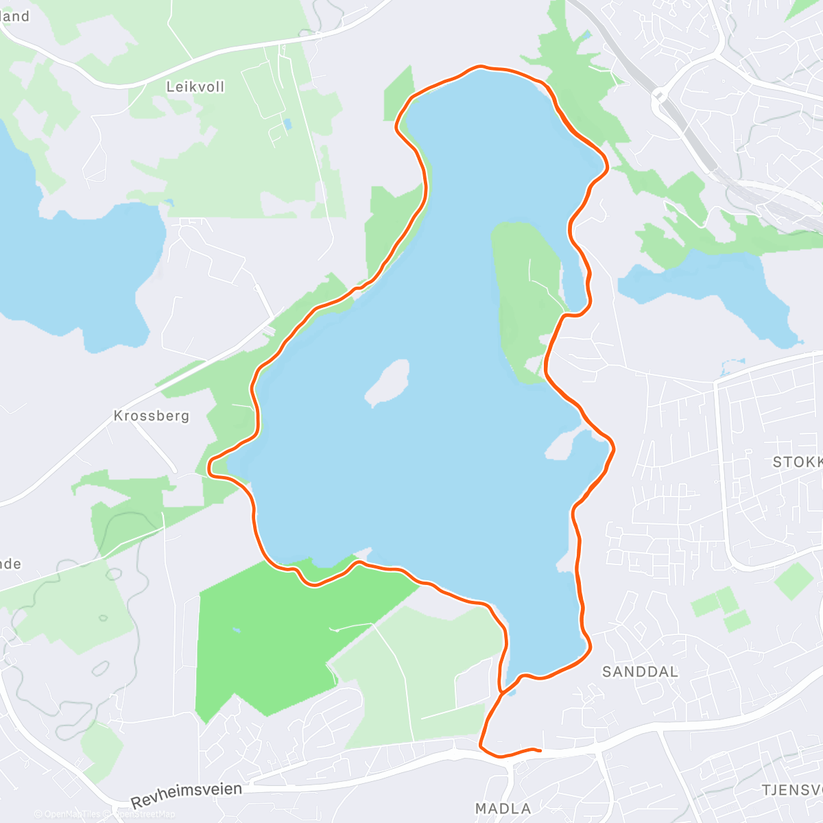 Map of the activity, Juleløpet 2025: 27:26 🎄🎅