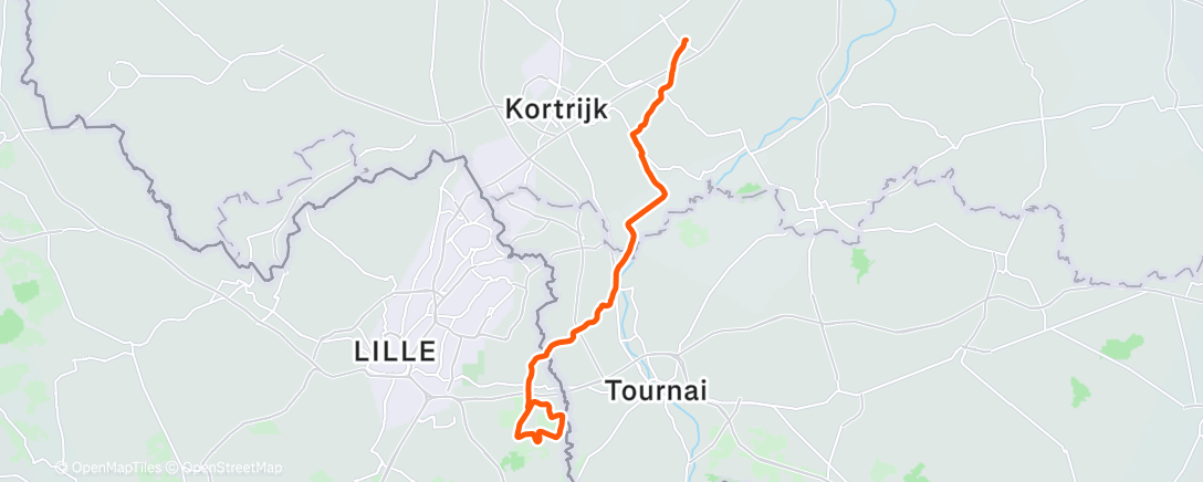 Map of the activity, Radfahren (copy)