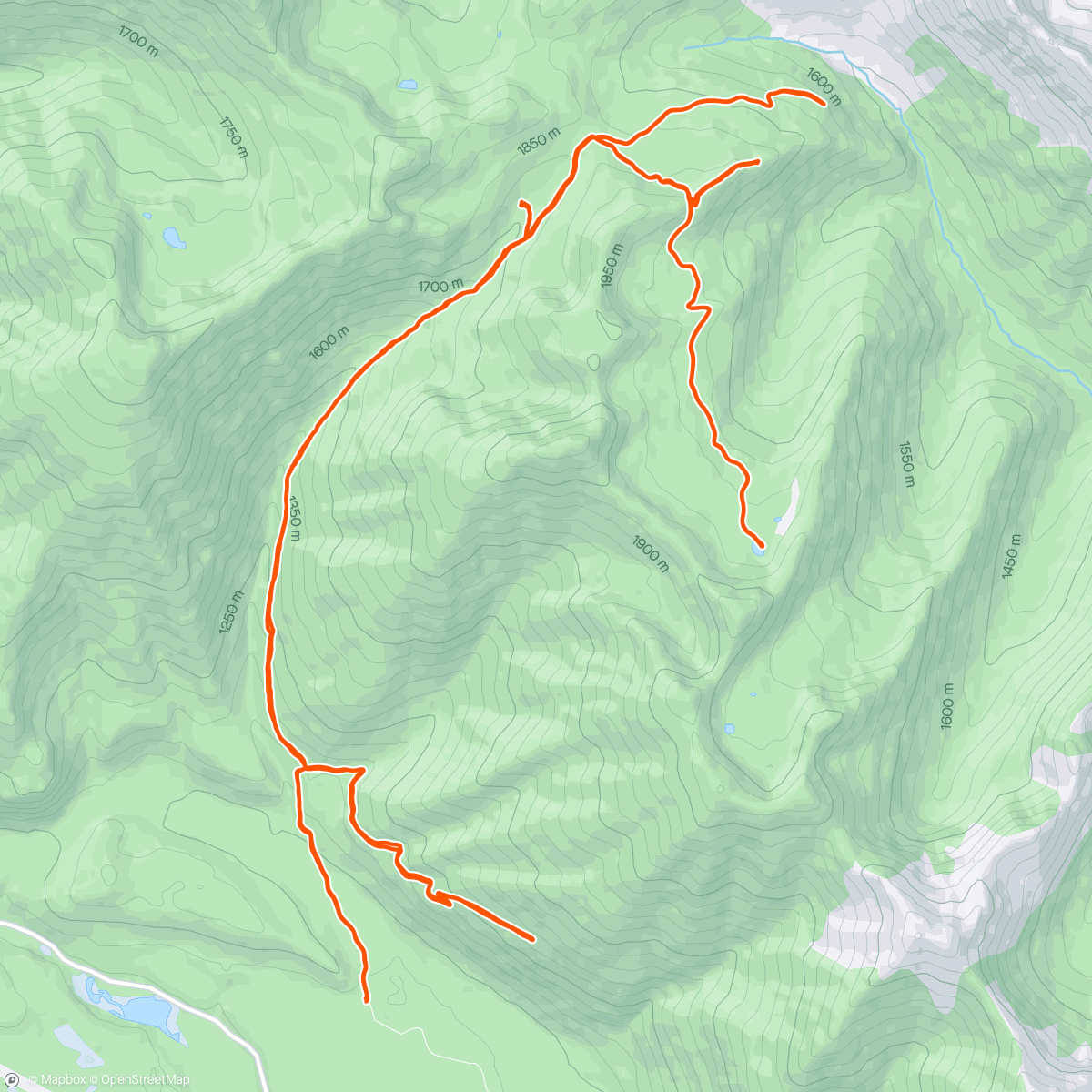 Map of the activity, Nolan’s cabin mission