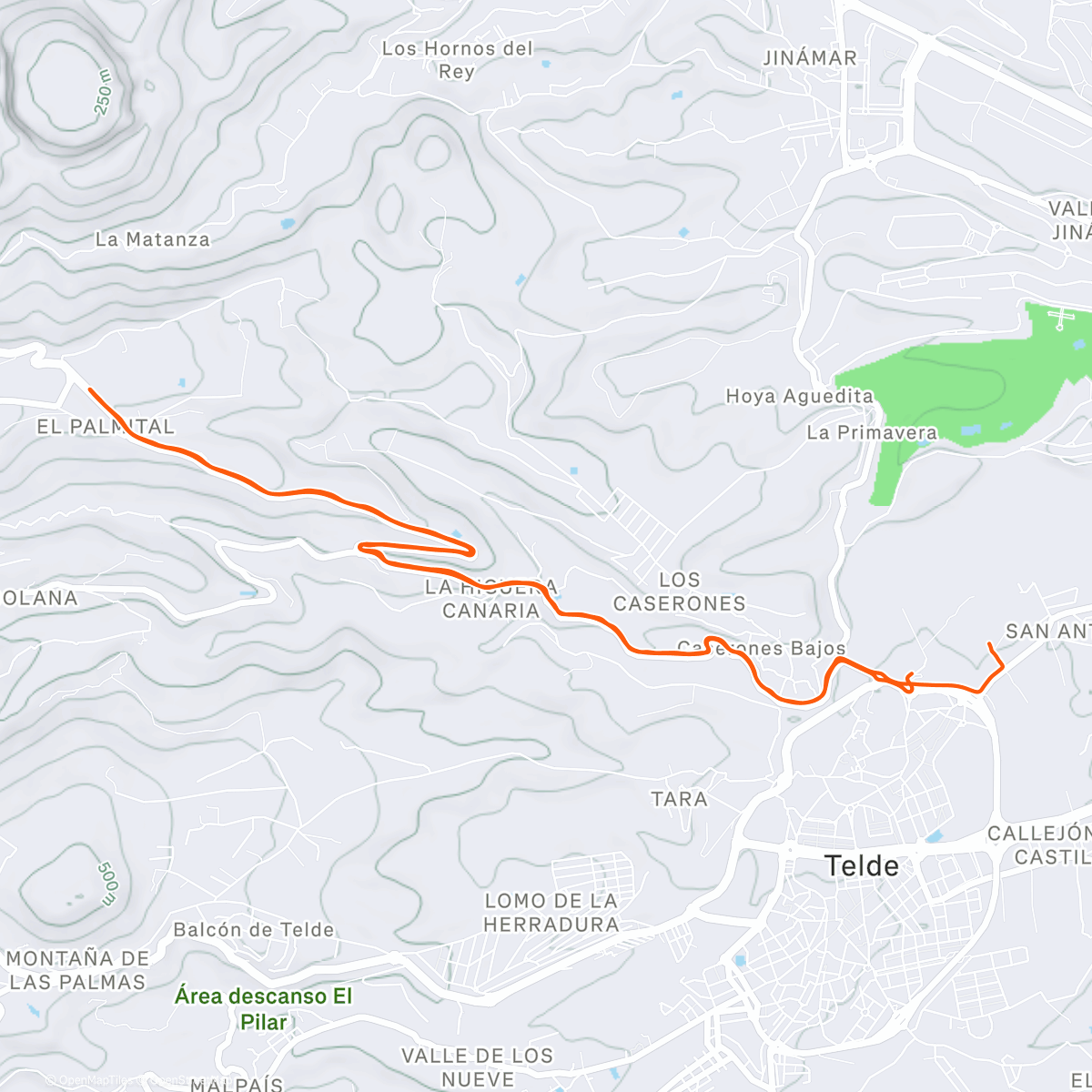 Map of the activity, Beine bewegen nach 6Tagen 🤒🤧