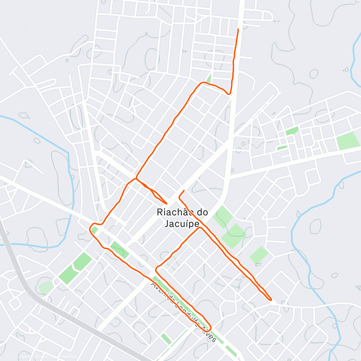 Mappa dell'attività Corrida ao entardecer