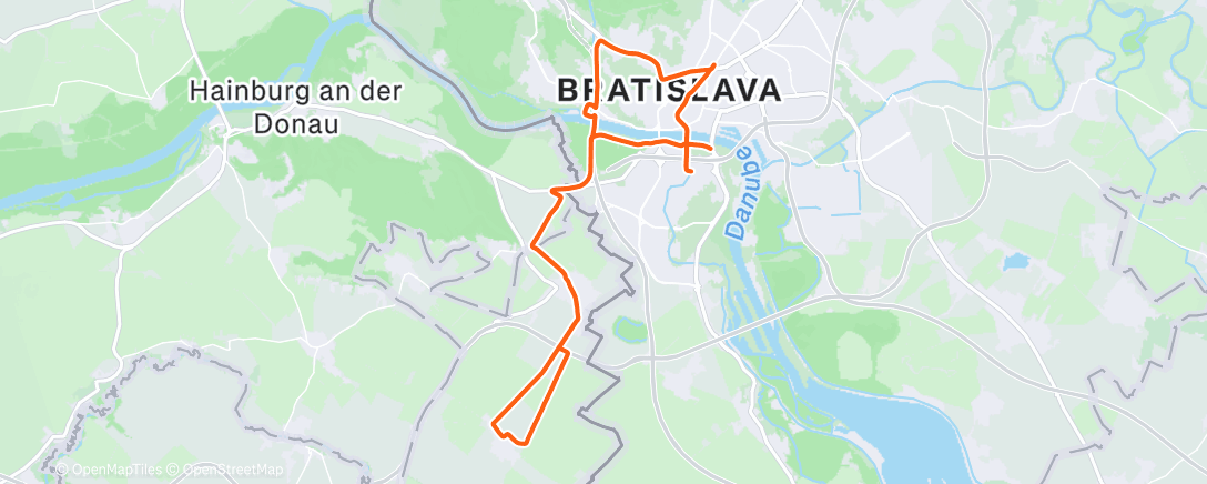 Map of the activity, RBBA offseason