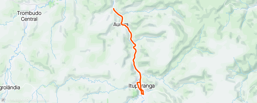 Map of the activity, Terçou