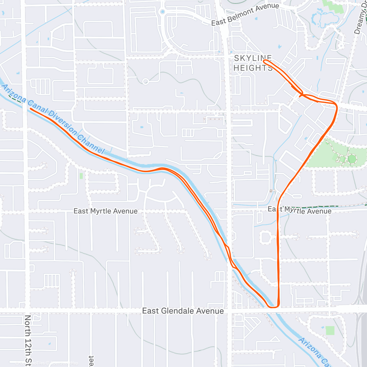 Map of the activity, One more marathon tomorrow 💪