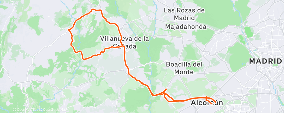 Карта физической активности (Canteras Z2)