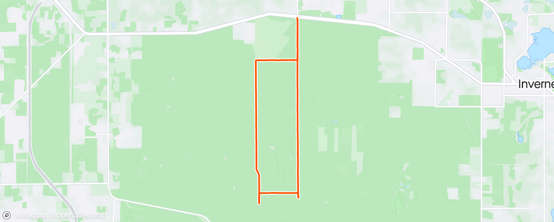 Mapa de la actividad, Citrus Hiking Trails/Fire Roads - Withlacoochee State Forest - Inverness, FL