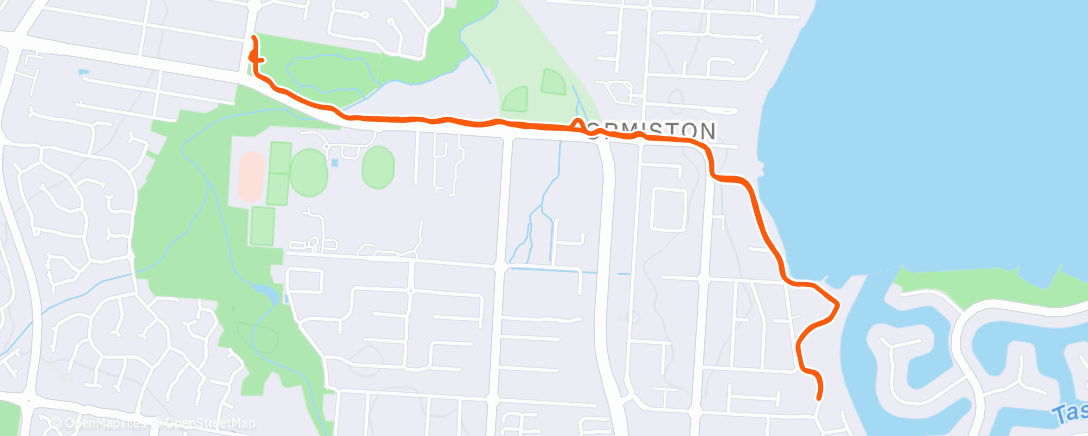 Map of the activity, Sunday double-down