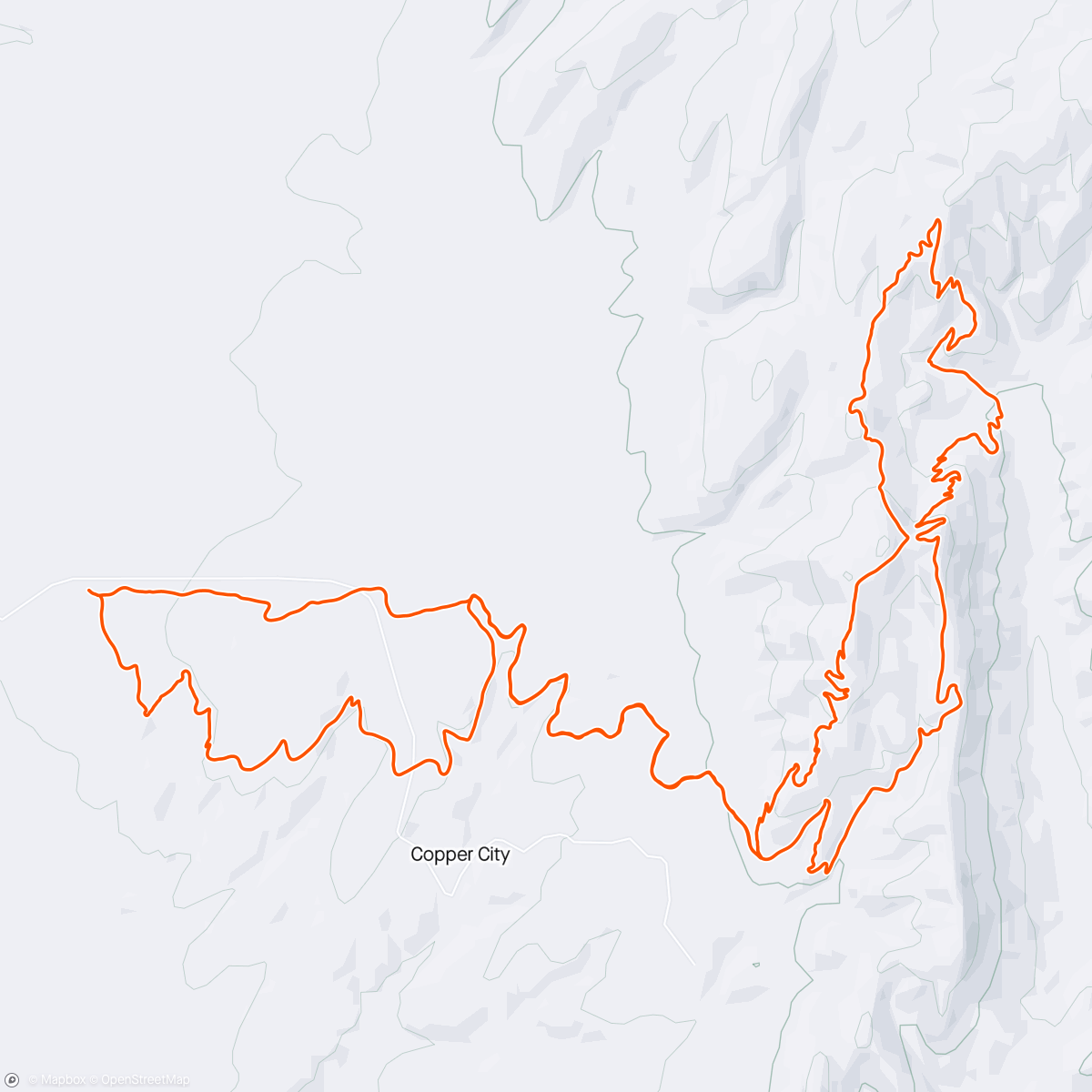 Mapa da atividade, Morning Pika loop