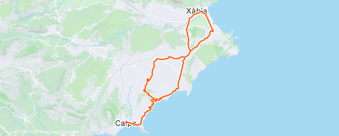 Карта физической активности (Sralpe Nº1)