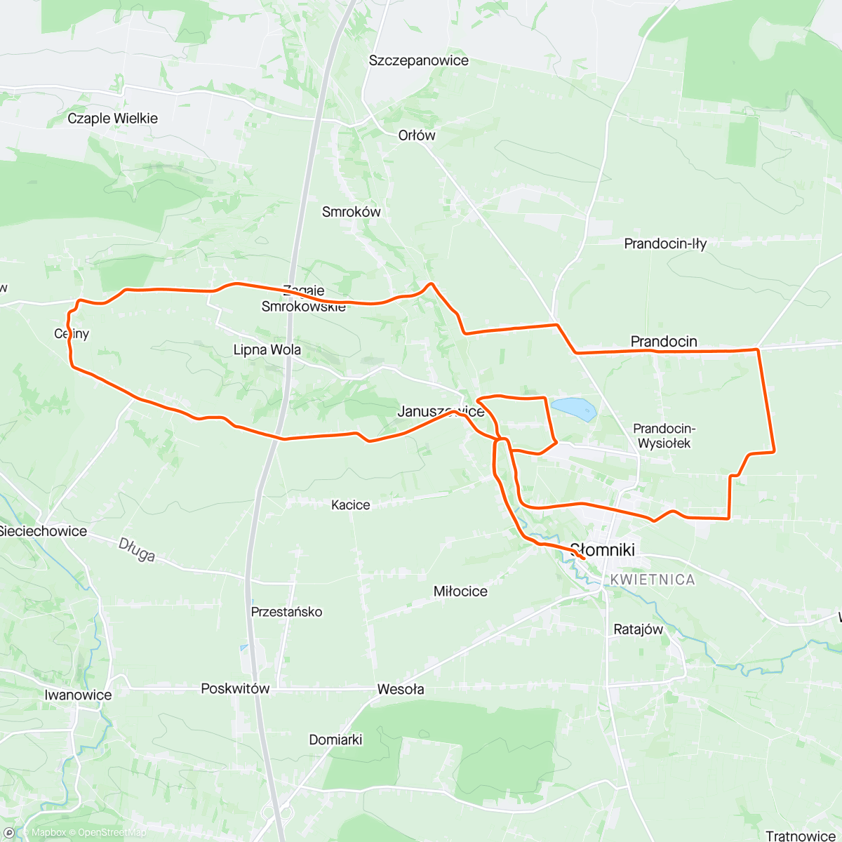Map of the activity, Gada lata - pełny serwis