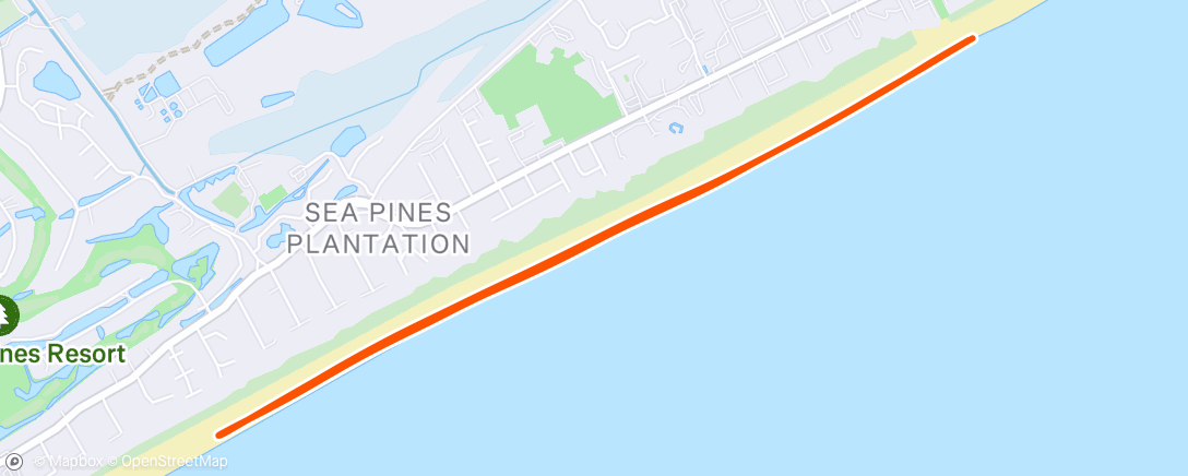 Map of the activity, Morning Ride