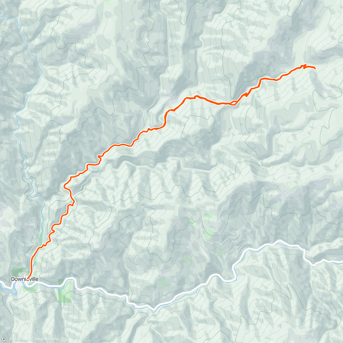 Map of the activity, One flat tire