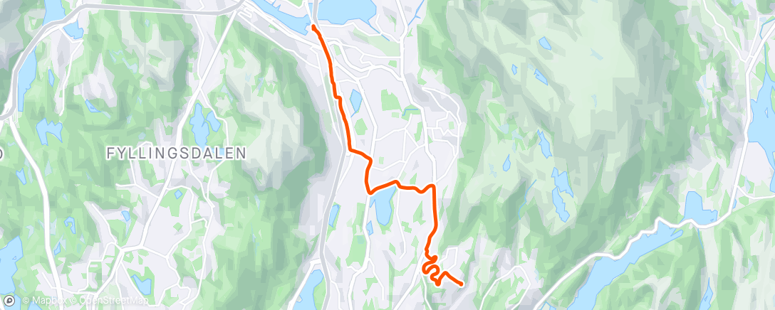 Map of the activity, Home med knirkelyder