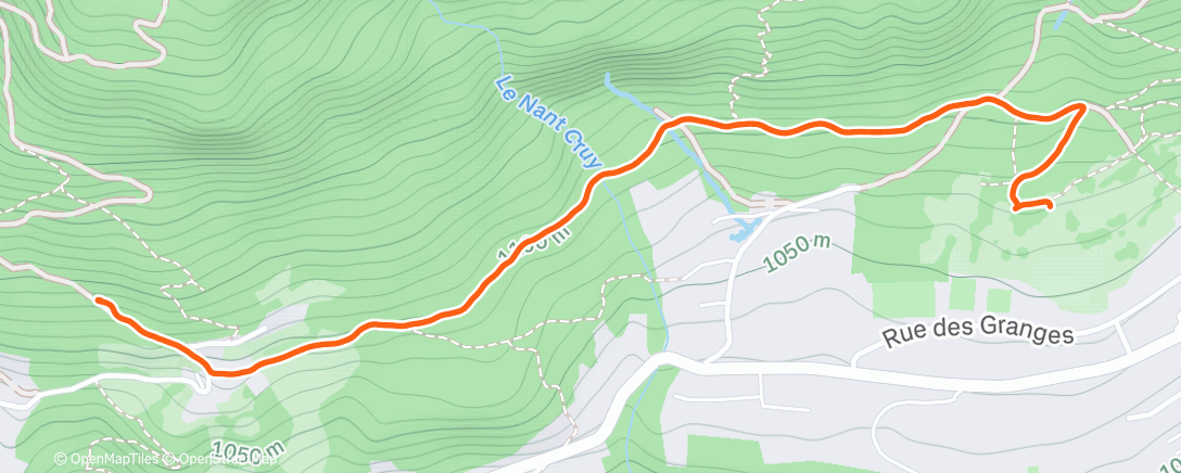 Map of the activity, Retour voiture dans la night 🔙🌙