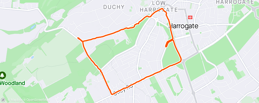 Map of the activity, Morning run 🏃‍♀️ 😎🐾🐾🚦🚦chatting to Katie H and baby 👶 Charlie