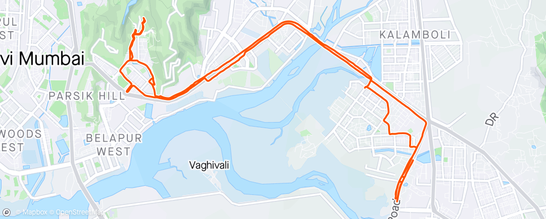 Map of the activity, 14/04/2024 - Morning Ride ☀️🥵
