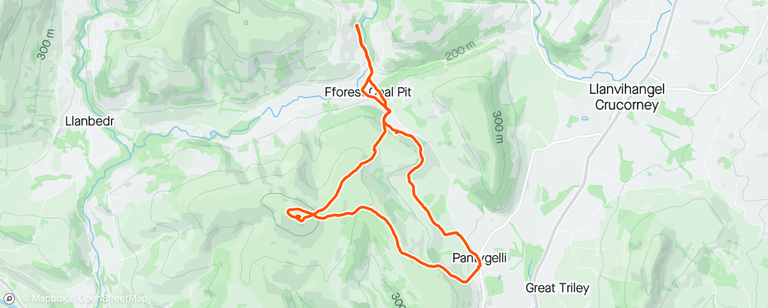 Map of the activity, Suikerbrood berg