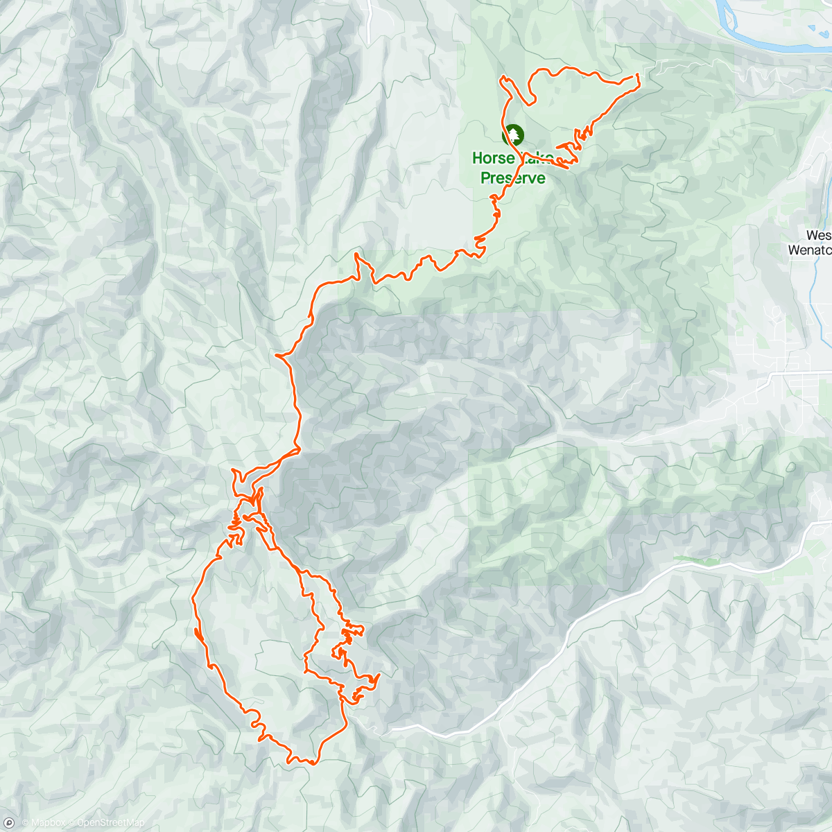 Map of the activity, hardtail paradise 😍😍