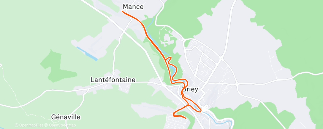 Map of the activity, 5x2/1 AS10