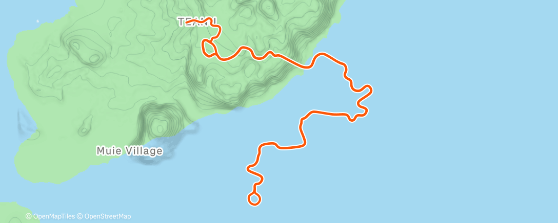 Map of the activity, Zwift - Tempus Fugit in Watopia